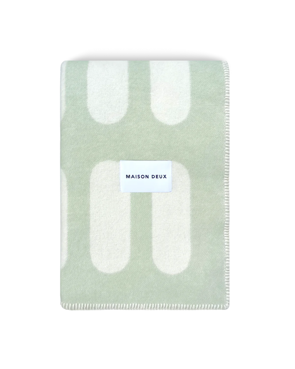 Chill Pill Blanket Sage 100% New Zealand Wool Throw