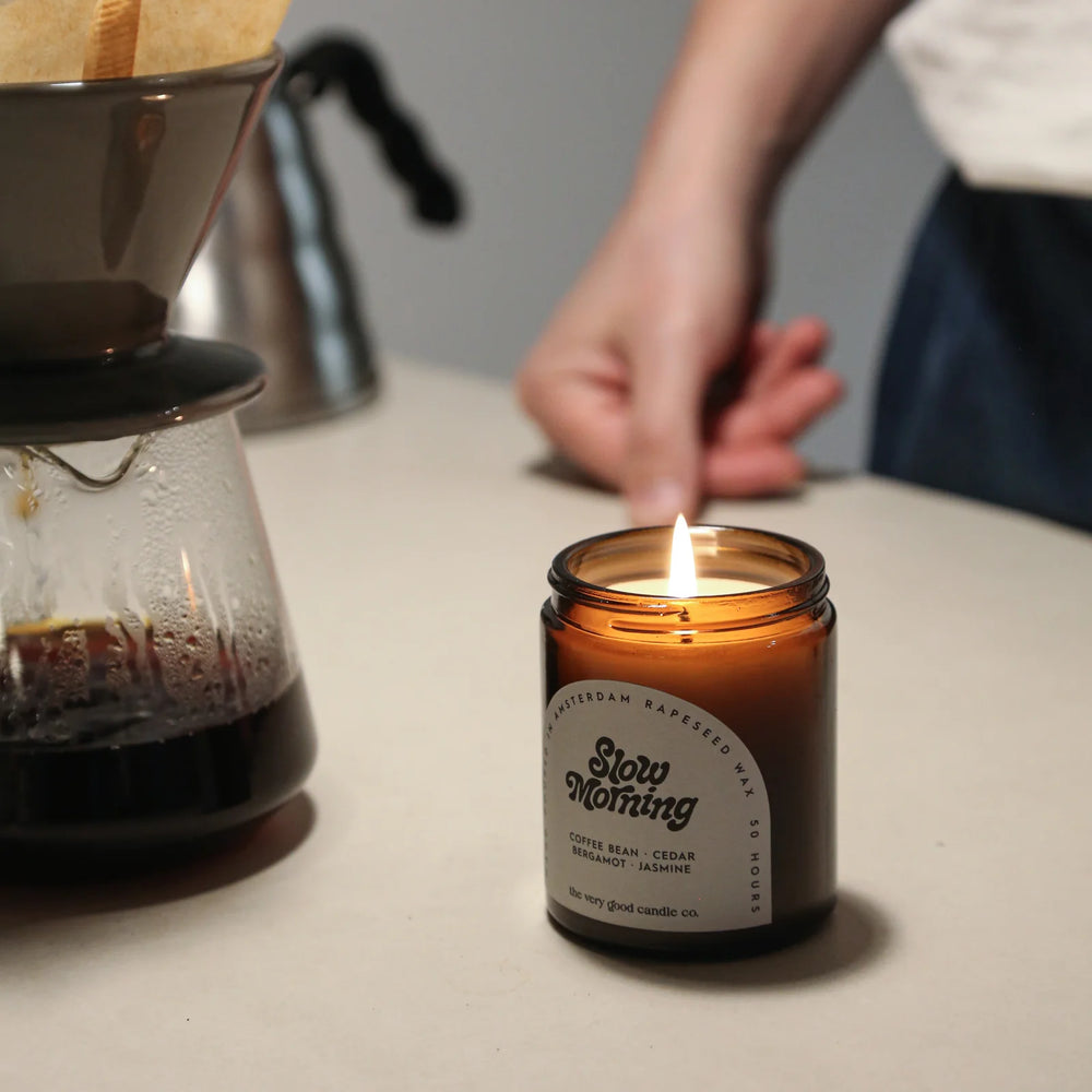 Very Goods Studio 170ml Candle - Slow Morning Coffee Bean Candle