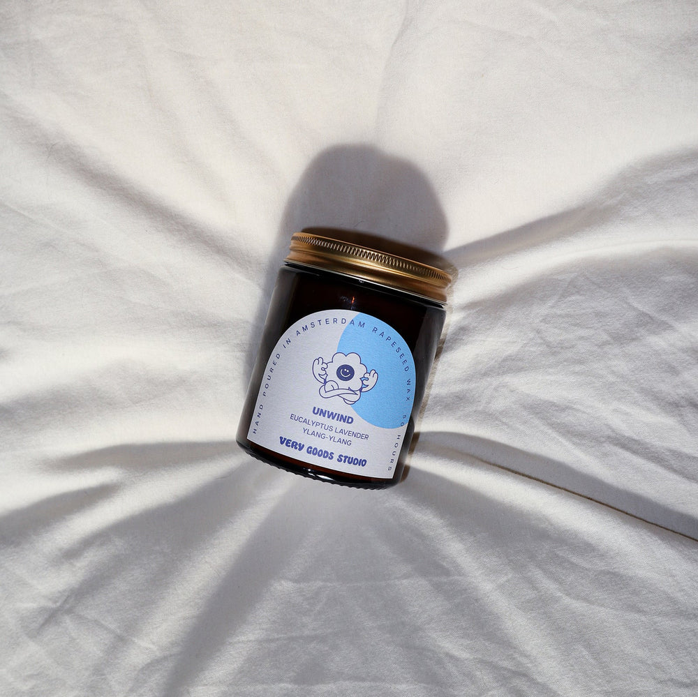 Very Goods Studio 170ml Candle Unwind Lavender Eucalyptus Candle