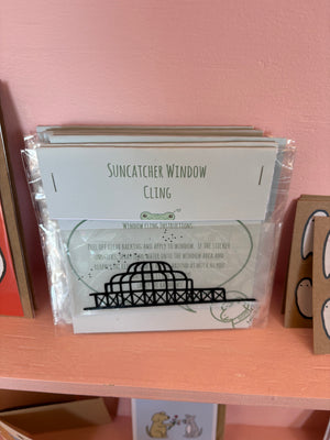 Suncatcher window cling