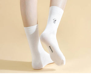 Peanuts Snoopy Embroidered Socks Gift Set 3 pairs