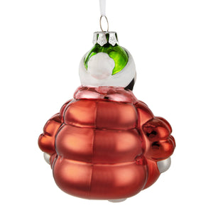 Glass Ornament  Peanuts™ Snoopy in Red Puffer Jacket