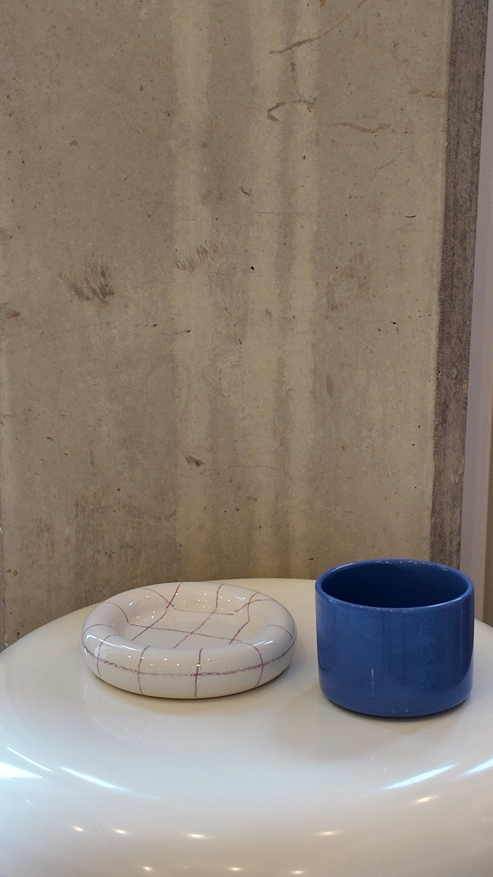 Glazed Chunky Mug & Saucer Set