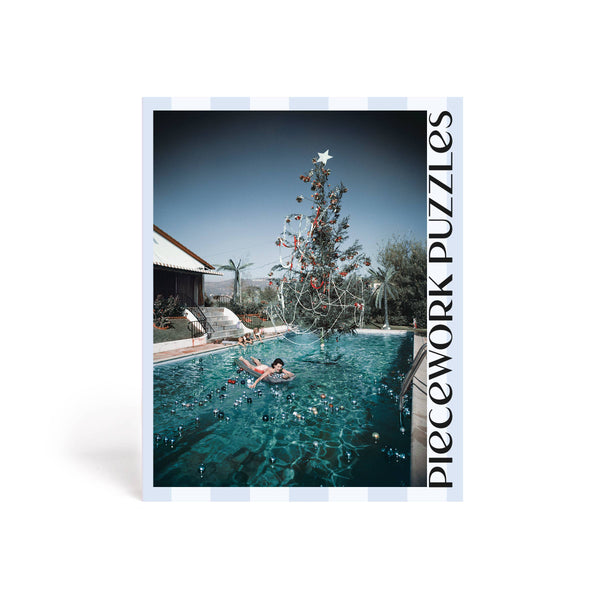 Christmas Swim Slim Aarons 1000 Piece Puzzle