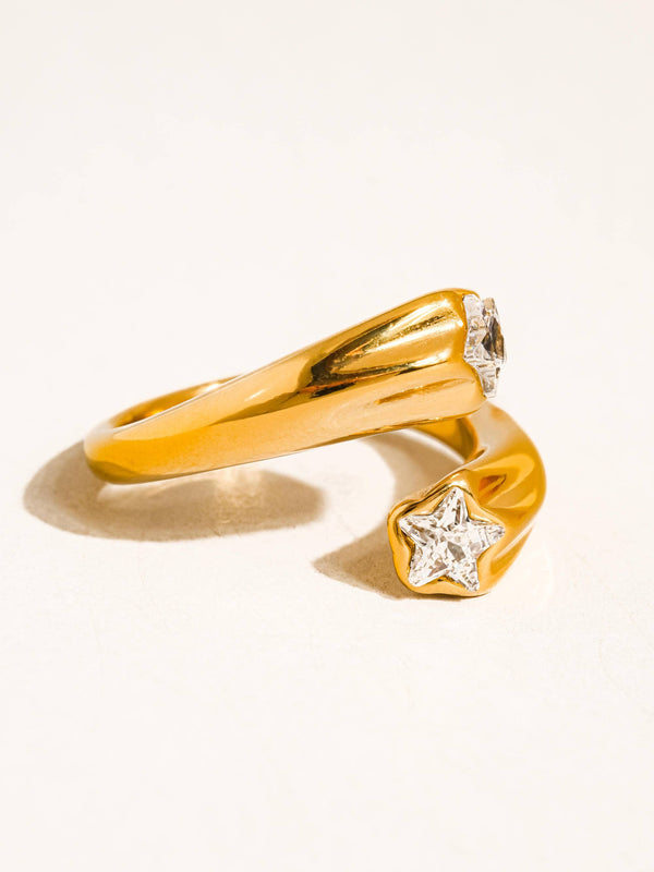 Non-Tarnish Star Ring
