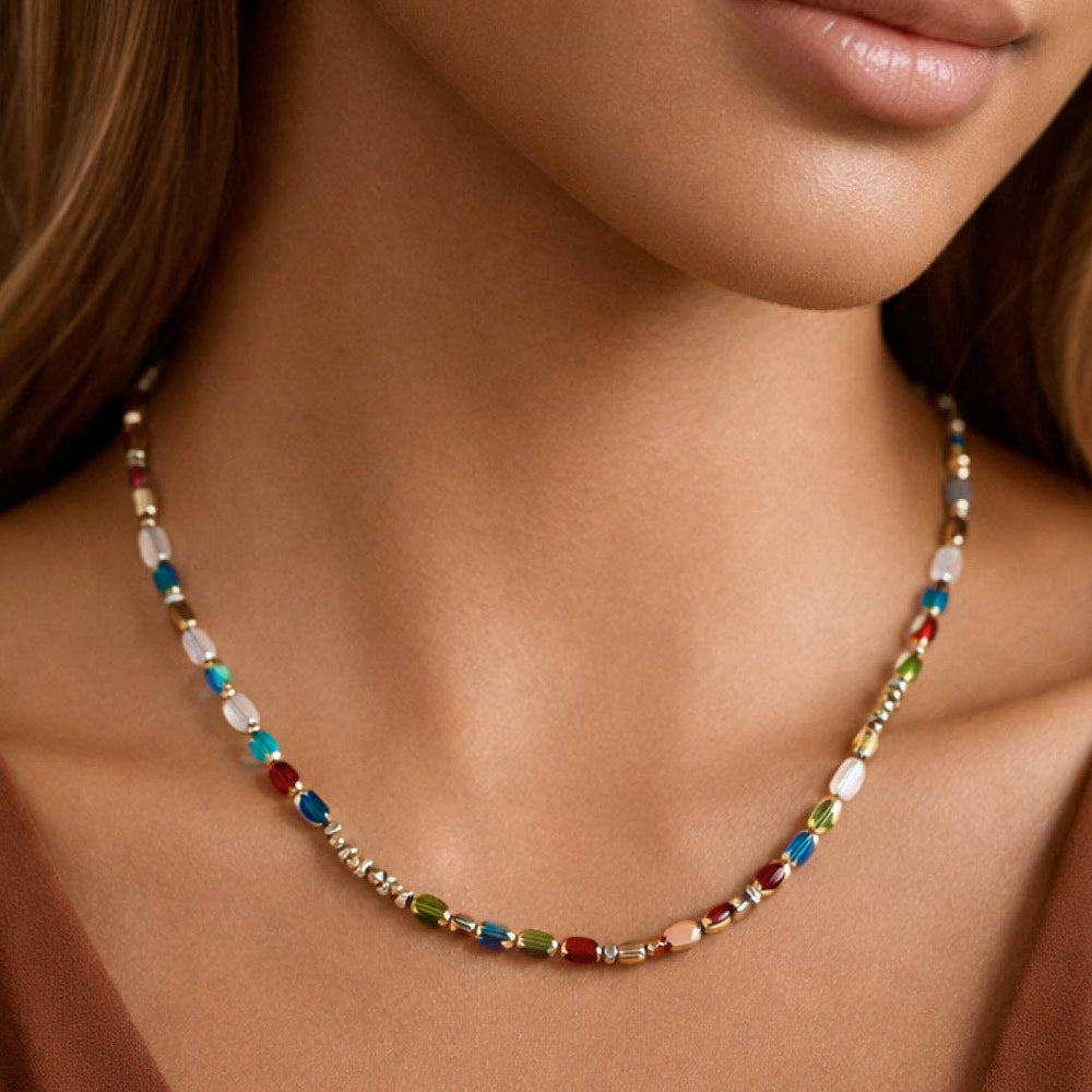 18K Gold Plated Waterproof Stainless Steel Chain Necklace