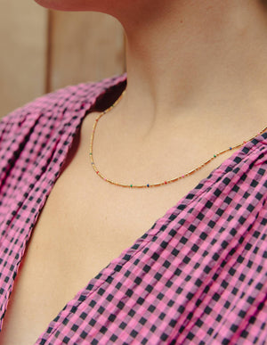 Waterproof Bead Necklace