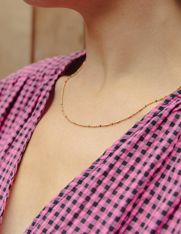 Waterproof Bead Necklace