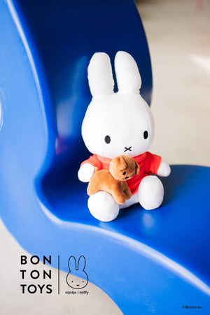 Bon Ton Toys Miffy with Snuffy Sitting Plush 33cm