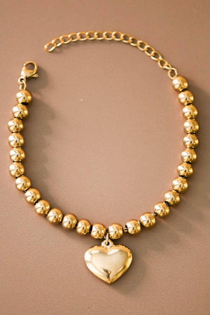 18K Gold PVD Plated Waterproof Stainless Steel Chain Bracelet