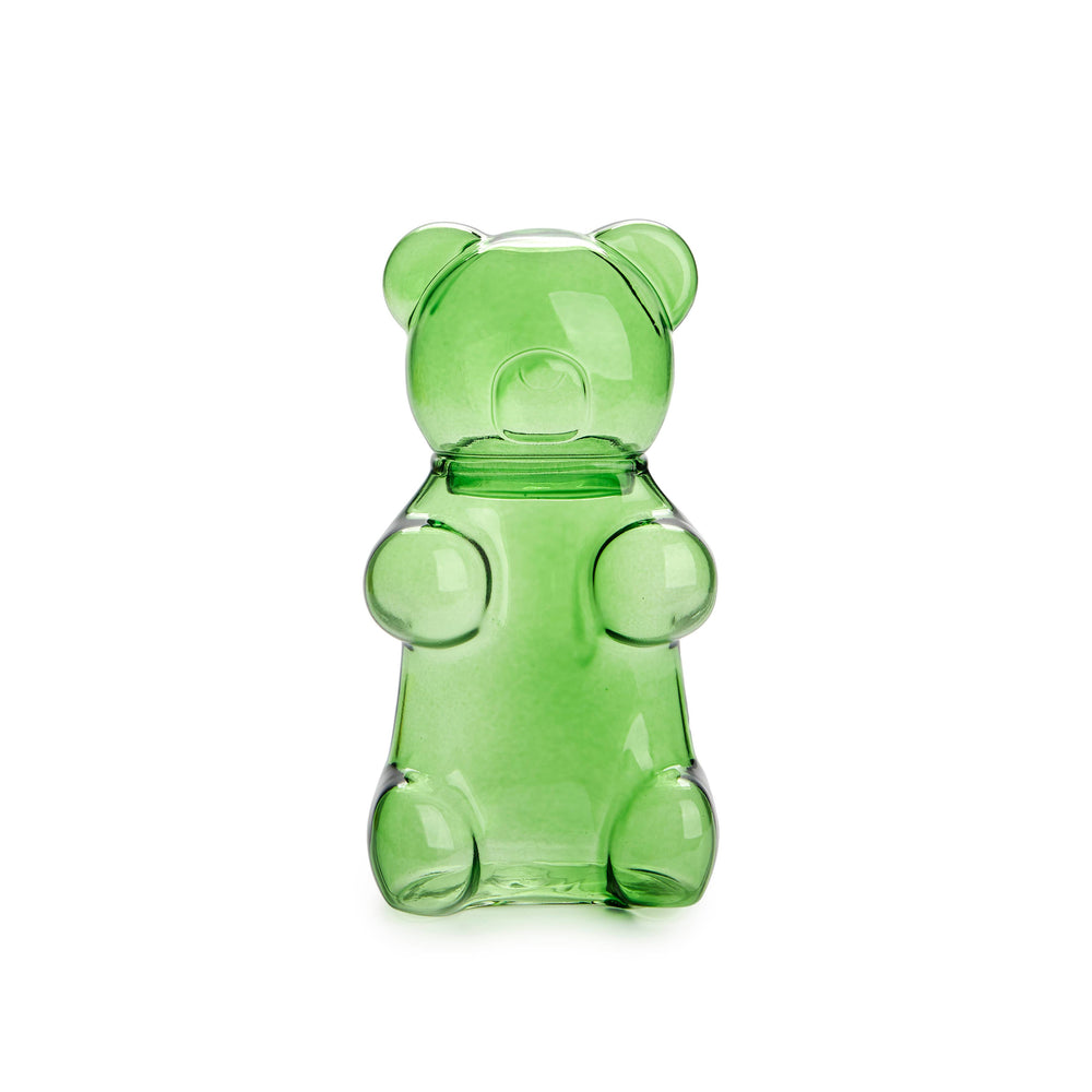 Glass Gummy Bear Sugar Bowl