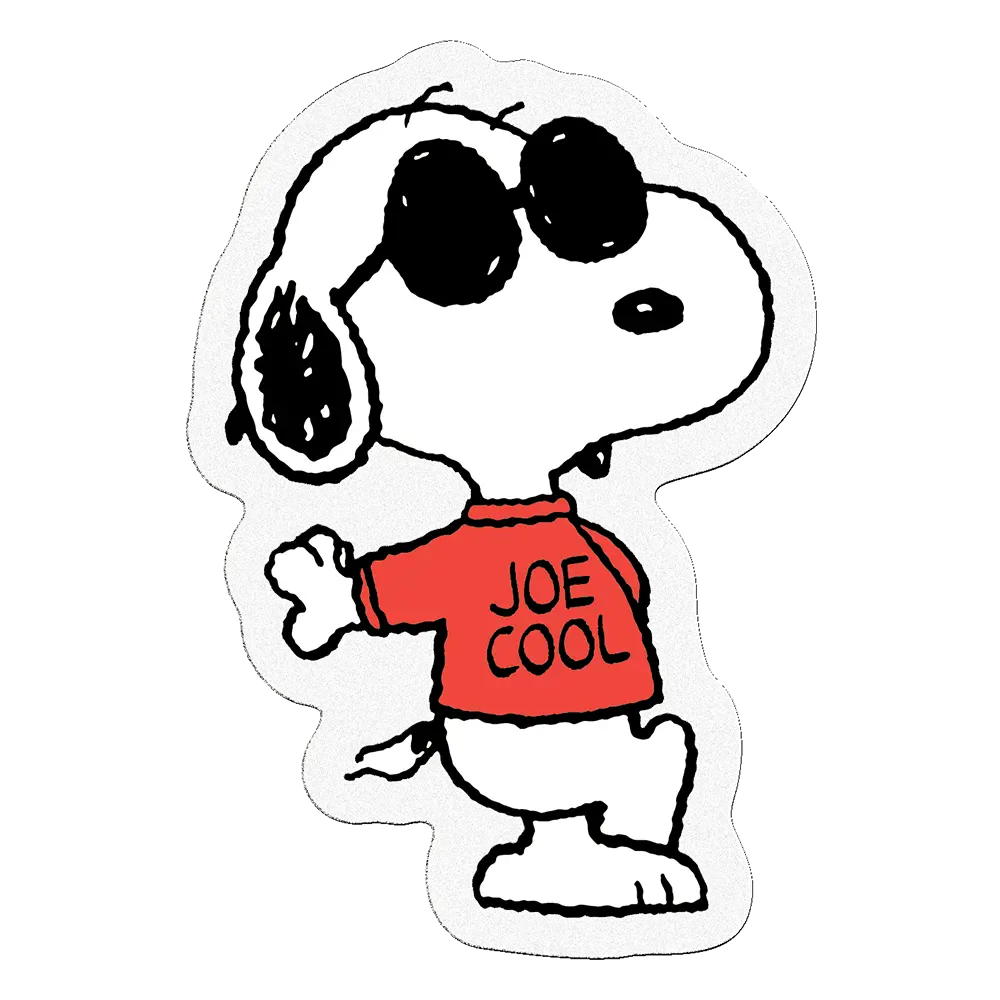 Joe Cool — Licensed Die-Cut Sticker