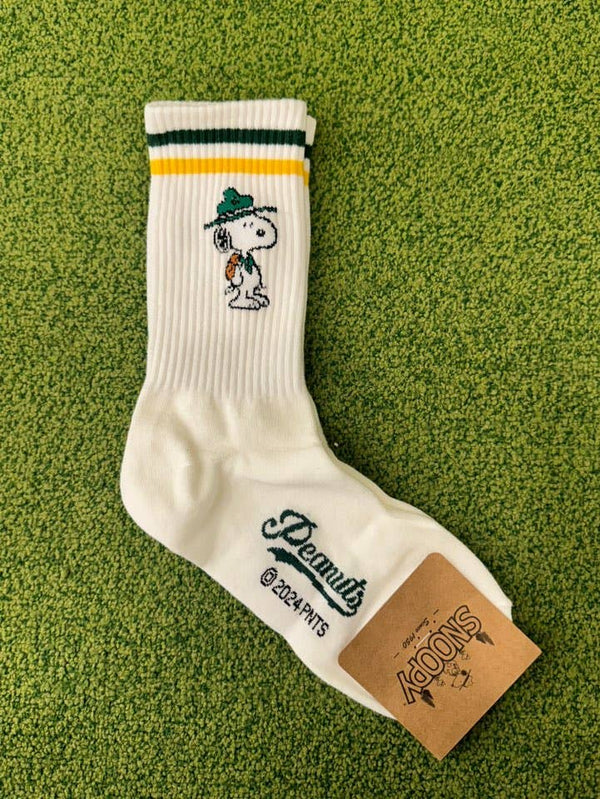 Peanuts Variety Snoopy 2Line Crew Ankle Socks