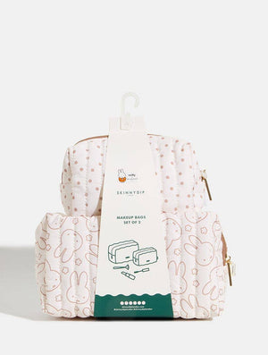 Miffy x Skinnydip Quilted Makeup Bag Set