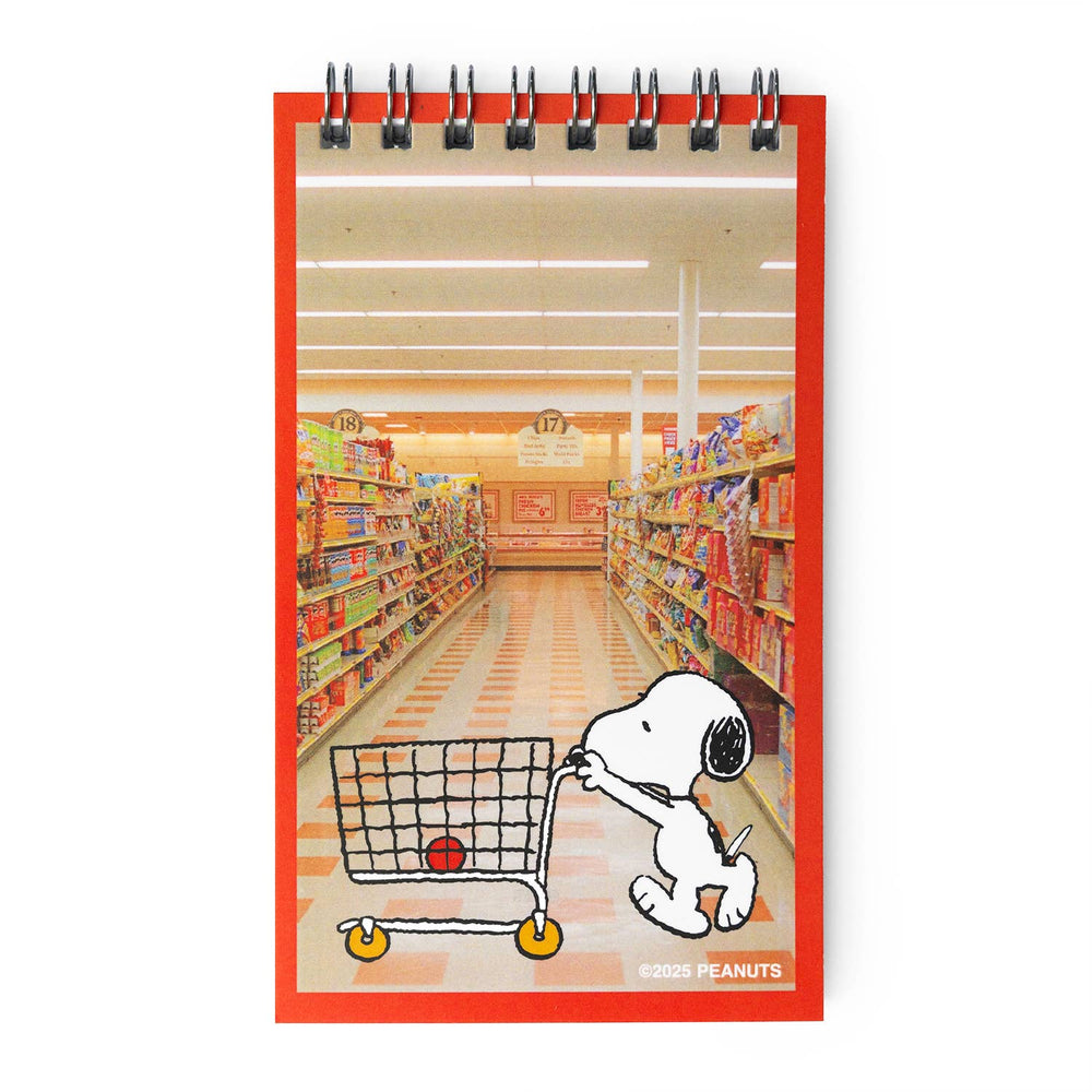 3P4 x Peanuts® - Snoopy Grocery Mini Memo Pad