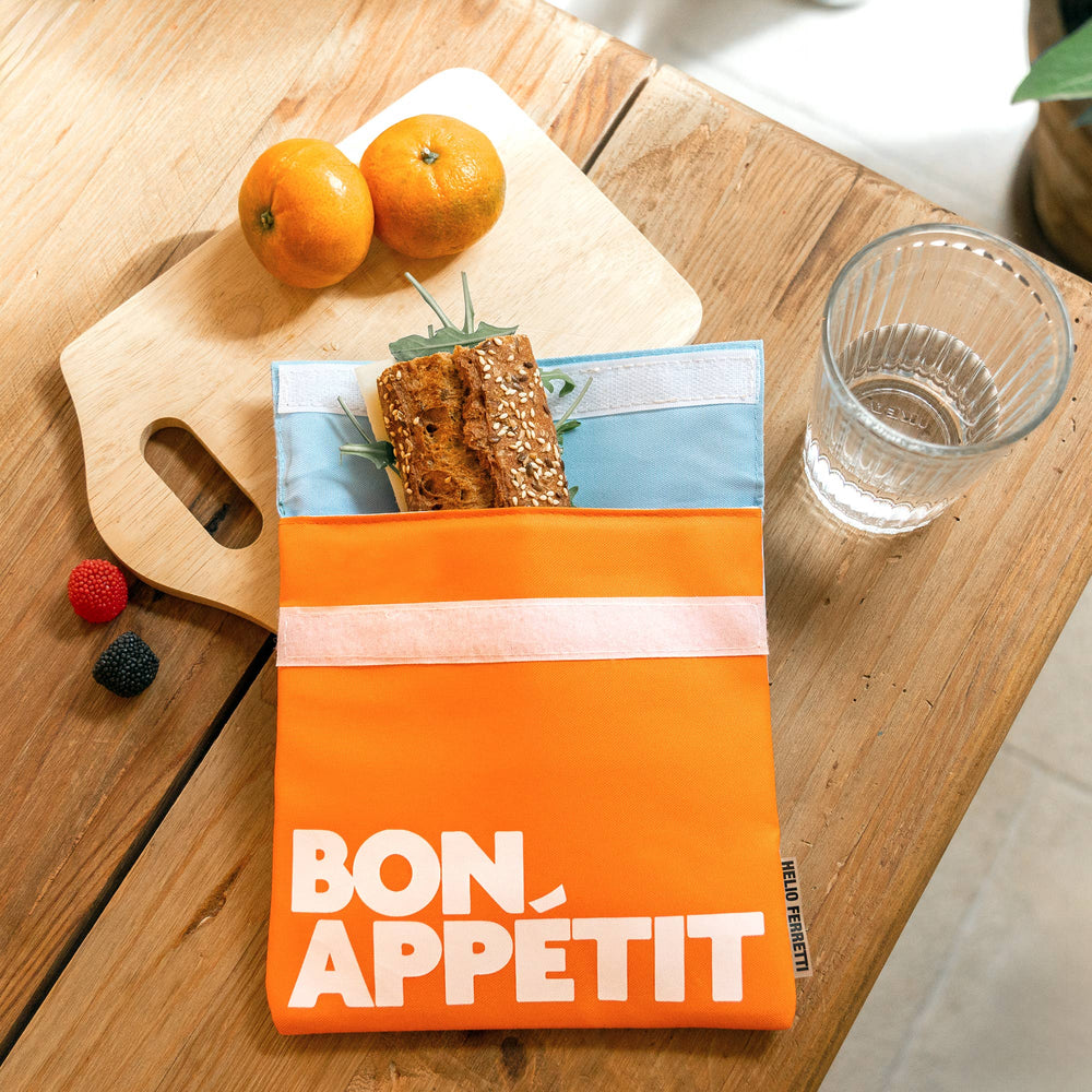 Helio Ferretti Bon Appetit Snack Bag - Orange