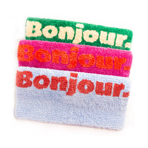 Helio Ferretti Bonjour Collective Bath Mat - Light Blue