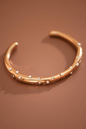 18K Gold PVD Plated Waterproof Stainless Steel Bangle