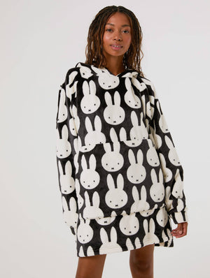 Miffy x Skinnydip Black Blanket Hoodie
