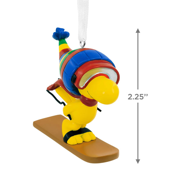 Collectable Peanuts™ Woodstock On Skis Ornament
