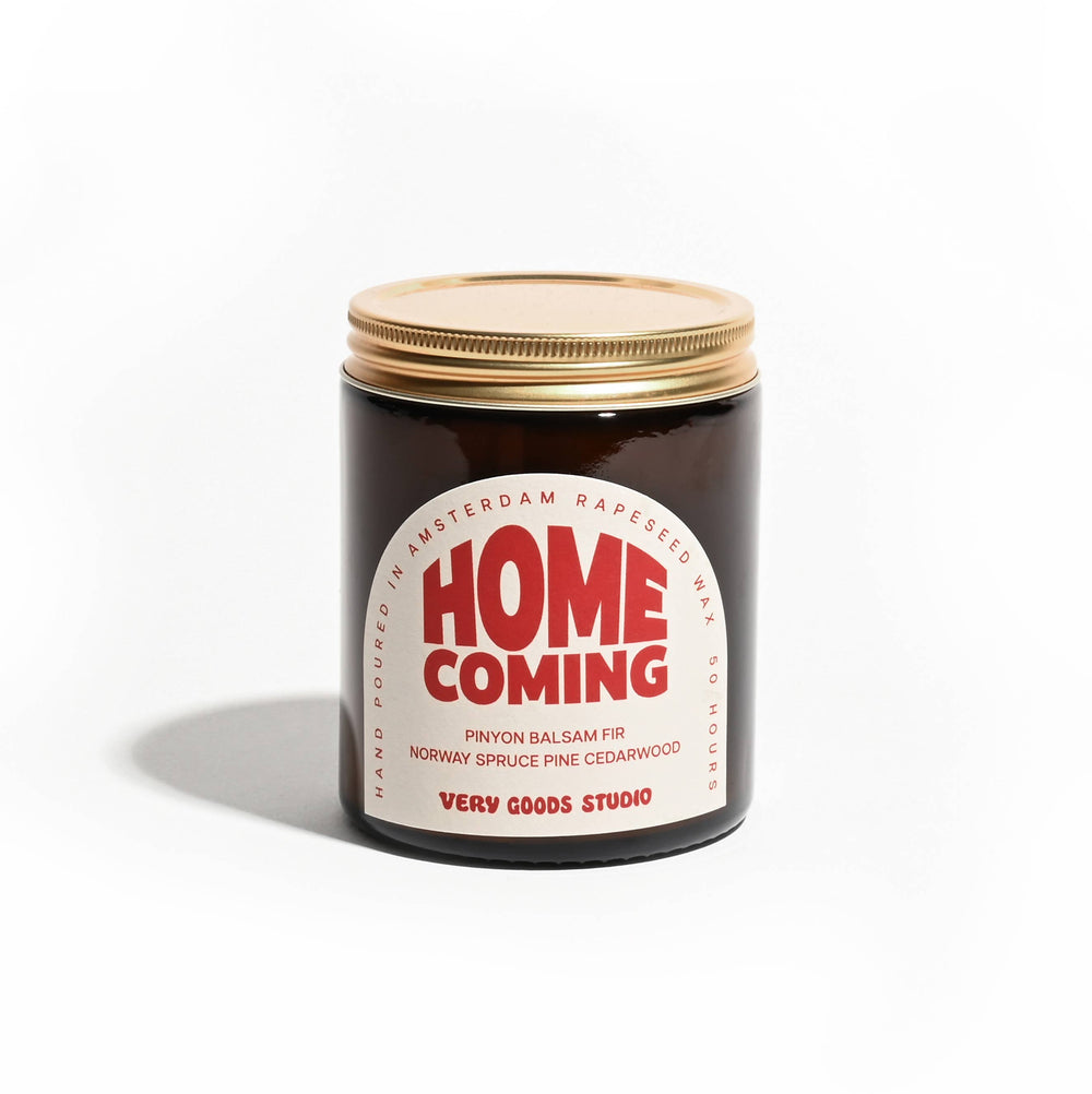 HOME COMING / 170 ml / 45-50 Hours Amber Glass Jars