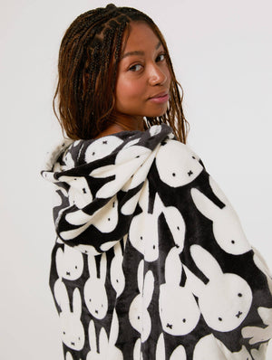 Miffy x Skinnydip Black Blanket Hoodie