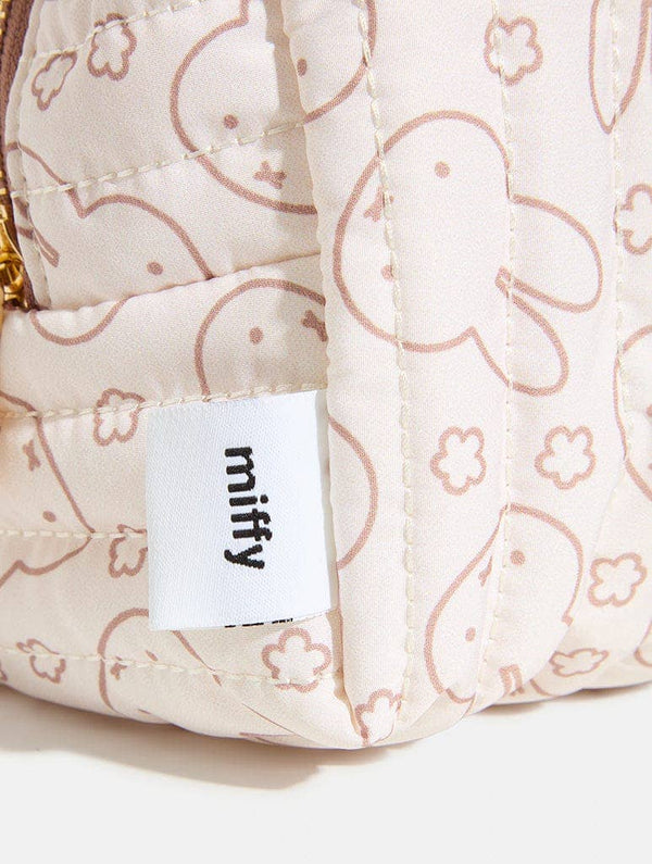 Miffy x Skinnydip Quilted Makeup Bag Set
