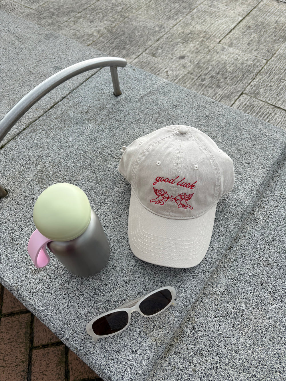 Good Luck Embroidered Hat Chey Chey x Lola Store Valentine’s exclusive