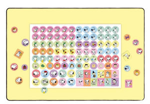 PEANUTS Snoopy 2026 Desk Calendar with deco stickers