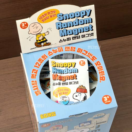 Peanuts Snoopy & Friends Magnet Mystery Random Box