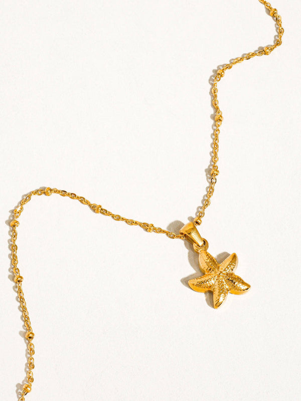 Gold Plated & Non-Tarnish Star Necklace