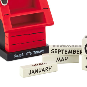Peanuts™ Snoopy & Woodstock Perpetual Doghouse Calendar
