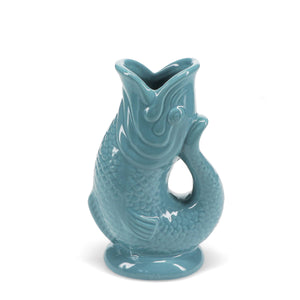 Ceramic Fish Blue Vase