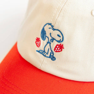 Snoopy Strawberry Hat