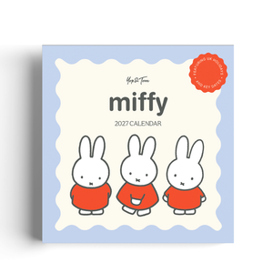 Miffy 2027 Square Wall Calendar - 30x30cm - Studio Edition