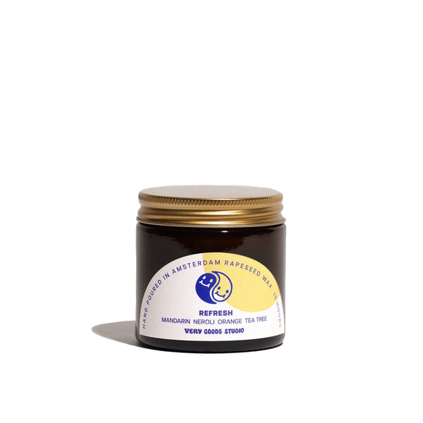 REFRESH / 60 ml / 12-15 / Hours Amber Glass Jars
