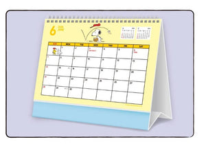 PEANUTS Snoopy 2026 Desk Calendar with deco stickers