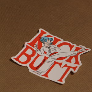 Kick Butt XL Waterproof Sticker