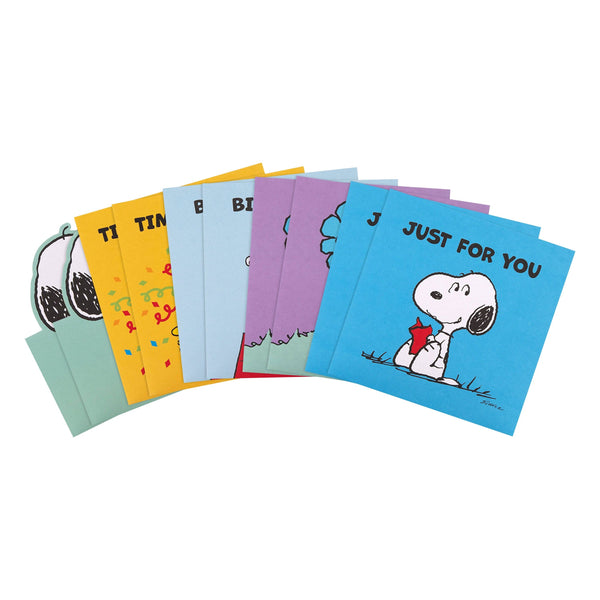 Greeting Cards Multipack - 10 PEANUTS™ SNOOPY Designs