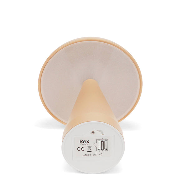 Touch dimmable mushroom table lamp