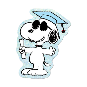 Snoopy's Graduation by Peanuts - Die-Cut Sticker