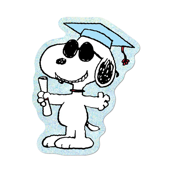 Snoopy's Graduation by Peanuts - Die-Cut Sticker