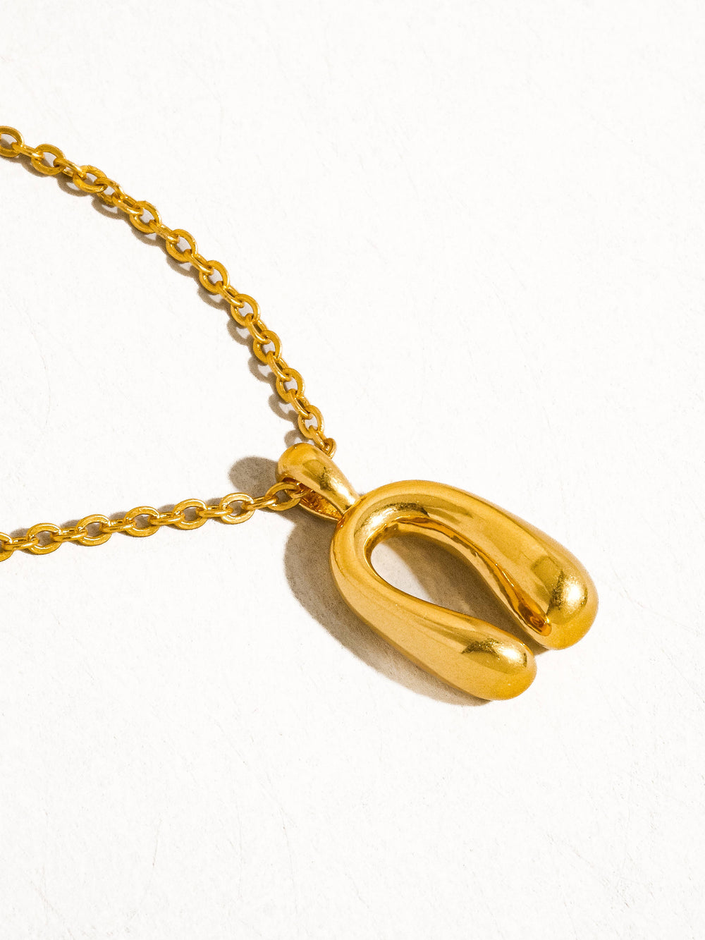 Gold Plated & Non Tarnish Western Horseshoe Necklace