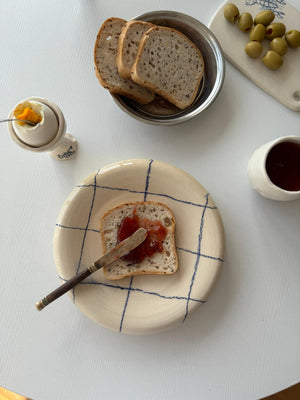 handmade Chunky Plate by Prop Ceramics