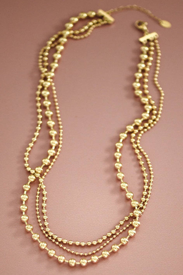 18K Gold PVD Plated Waterproof Stainless Steel Chain Necklace
