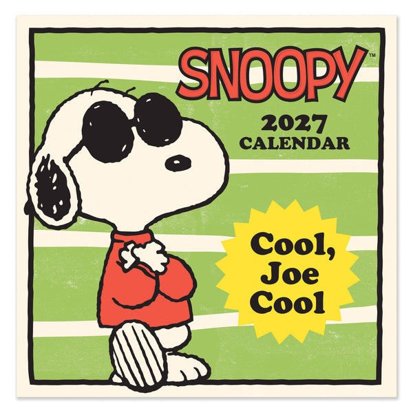 2027 Snoopy Square  Calendar