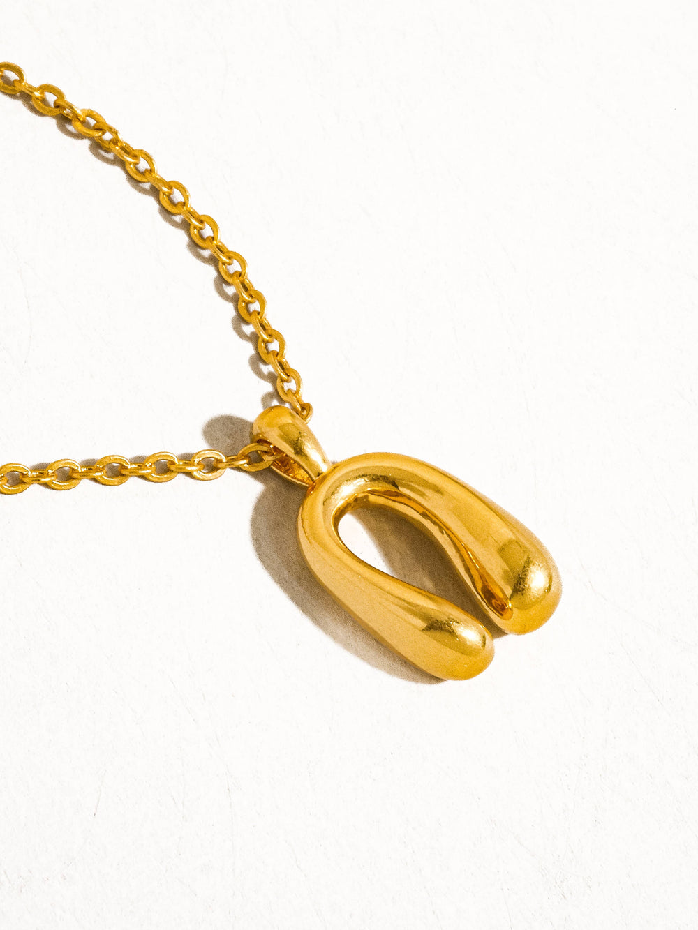 Gold Plated & Non Tarnish Western Horseshoe Necklace