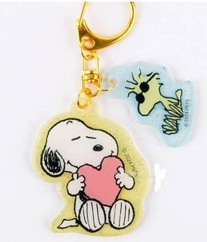 Snoopy Secret Double Acrylic Keyring Random Box