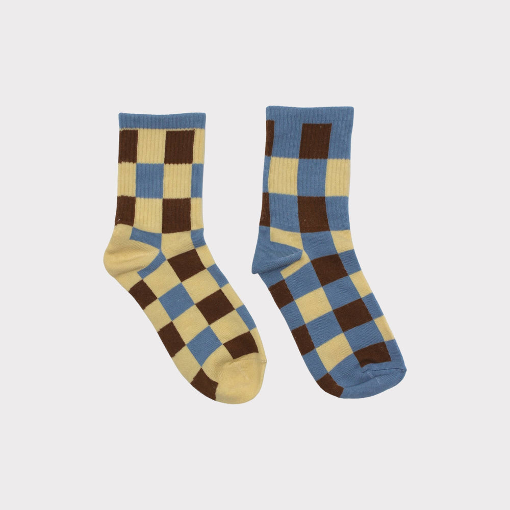 Retro Checkered Socks