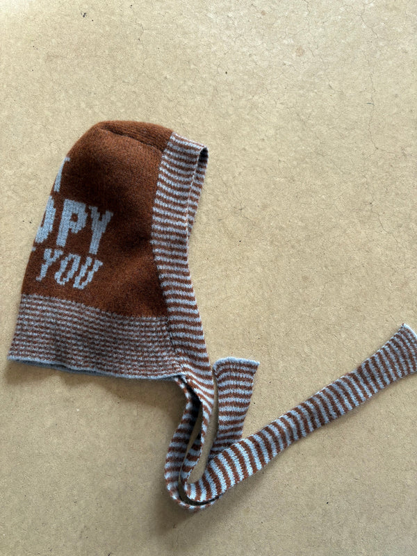 Wool Snoopy Bonnet
